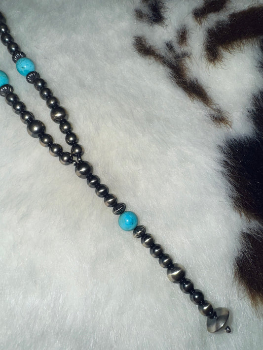 The Turquoise Wrangler Lariat Strand