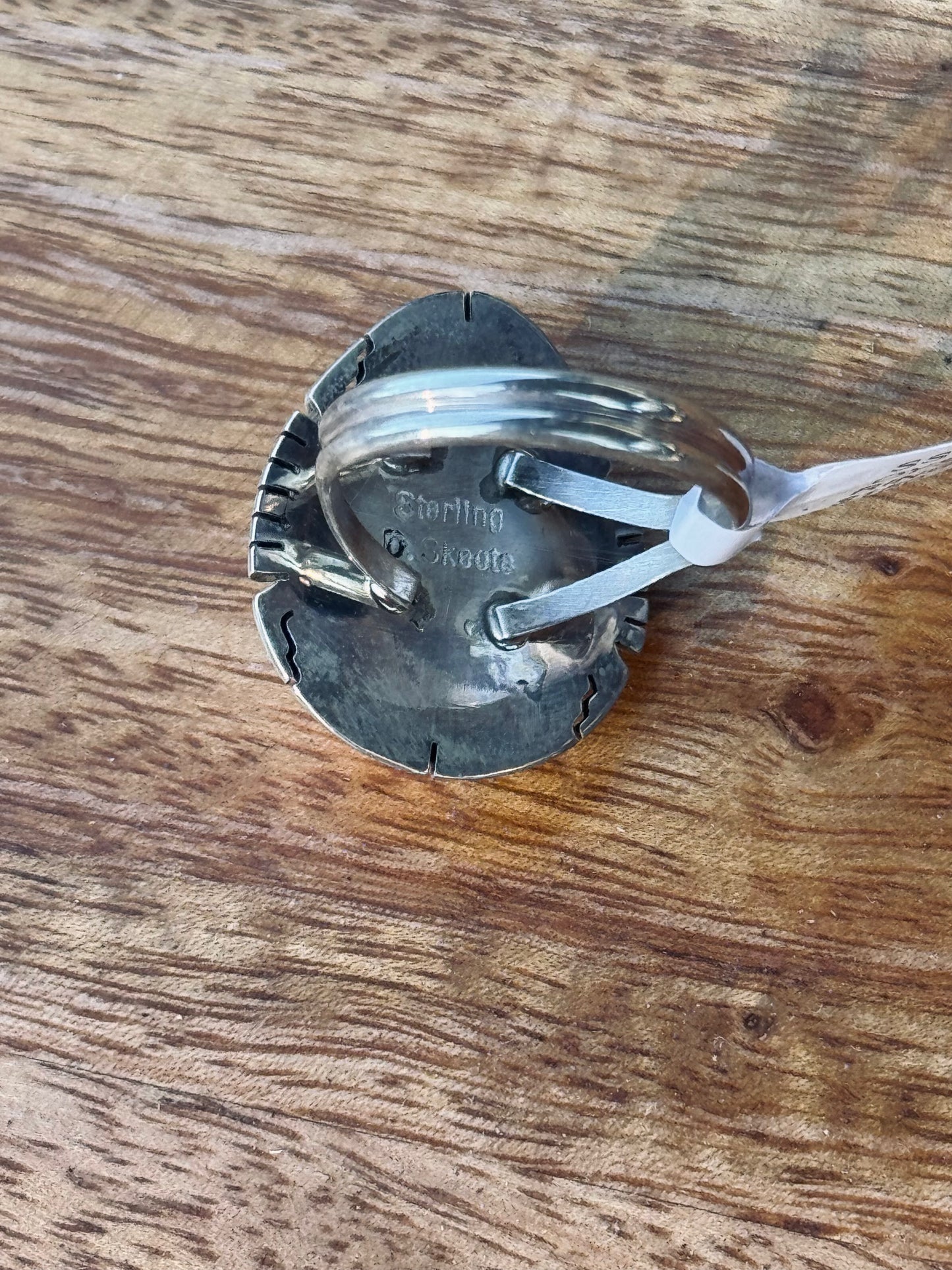 The Desert Flame Ring (Native American Made)