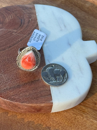 The Desert Flame Ring (Native American Made)