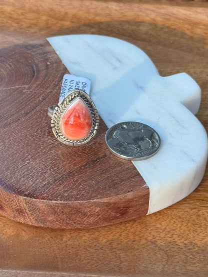 The Desert Flame Ring (Native American Made)